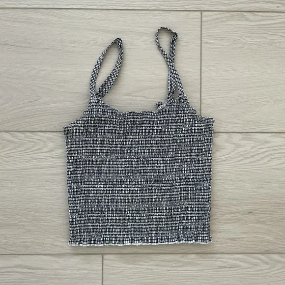 Brandy Melville Black and White Tank Top - Picture 1 of 4